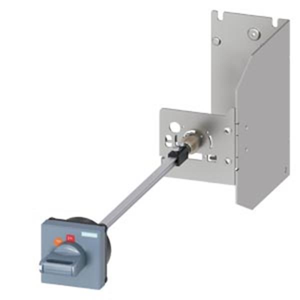 Siemens Türkupplungsdrehantrieb für erschwerte Bedingungen, S2, Handhabe grau