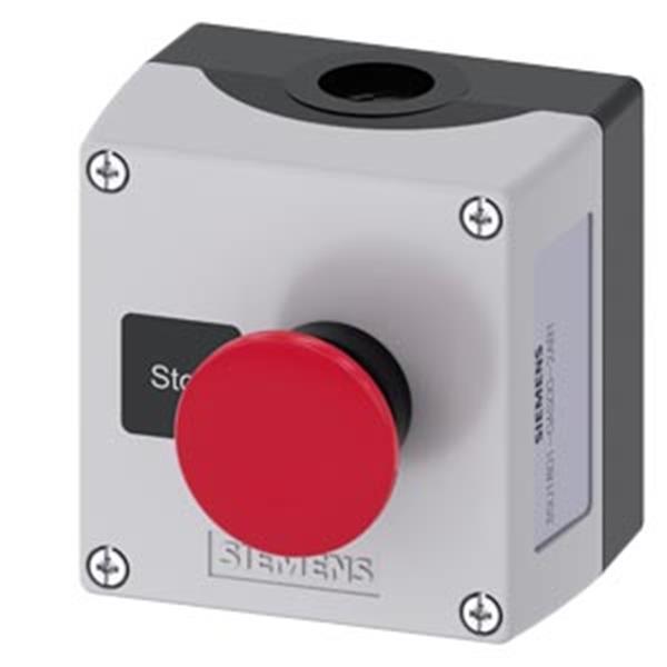 Siemens Gehäuse für Befehlsgeräte, 22 mm, rund