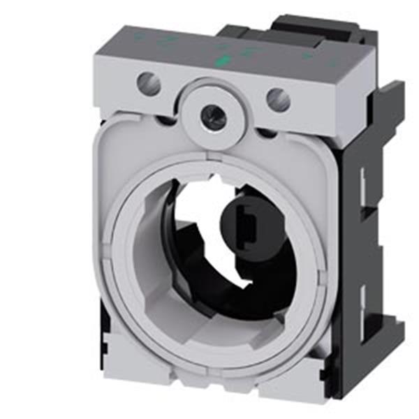 Siemens Halter für 3 Module, Metall, LED-Modul, rot, AC/DC 24 V