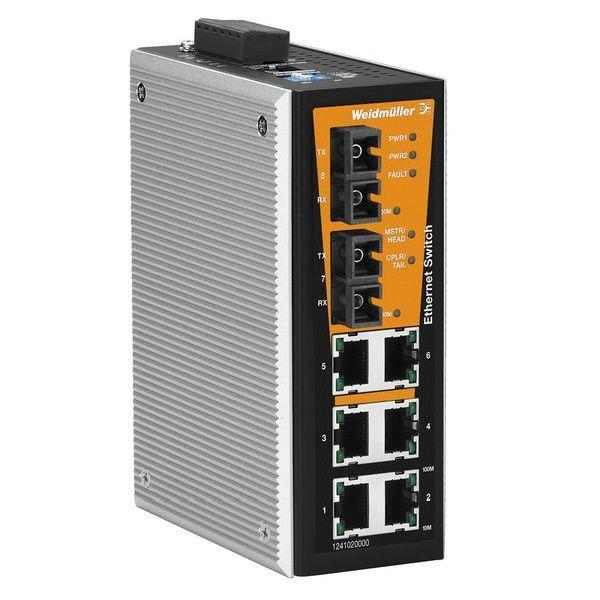 Weidmüller Switch Fast Ethernet Value Line IE-SW-VL08MT-6TX-2SCS