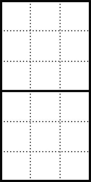 Siedle KR 611-6/3-0 AG Kombirahmen