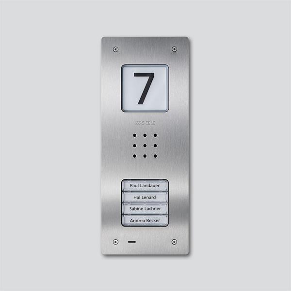 Siedle CAU 850-4-0 E Audio-Türstation Siedle Compact Unterputz