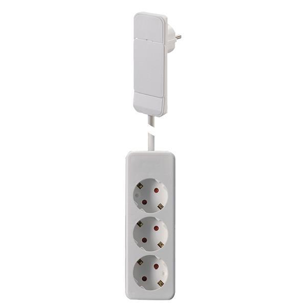 Bachmann Flachstecker SCHUKO Smart Plug weiss mit 1,6m-Leitung