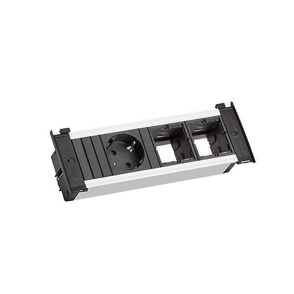 Bachmann Steckdosenleiste KAPSA 1xSchutzkontaktst. 2xAbd. 0,2m