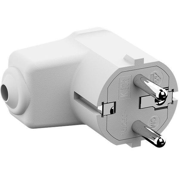 Bachmann Montage-Winkelstecker weiß