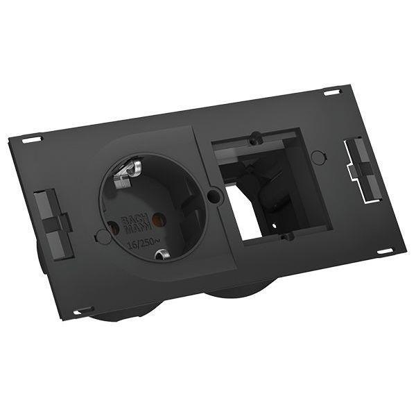 Bachmann Steckdosenleiste DUE 1xCEE 7/3 1xCM 2,0m