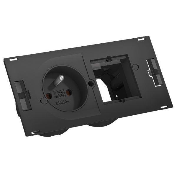 Bachmann Steckdosenleiste DUE 1xUTE 1xCM 2,0m