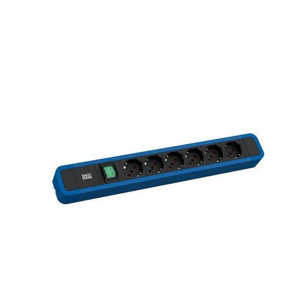 Bachmann Steckdosenleiste PRIMO 2 6xP40 1xSchalter 2 0m ITA