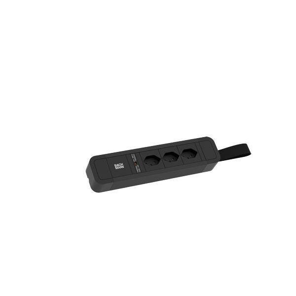 Bachmann Steckdosenleiste PRIMO 2 3xCH T13 1xSchalter 2 0m CH T12