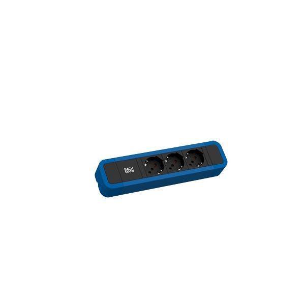 Bachmann Steckdosenleiste PRIMO 2 3xP40 2 0m ITA RAL5010