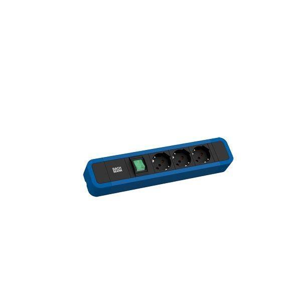 Bachmann Steckdosenleiste PRIMO 2 3xP40 1xSchalter 2 0m ITA
