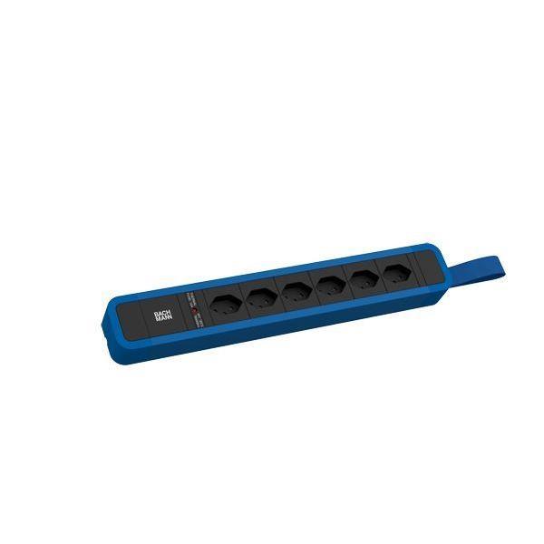 Bachmann Steckdosenleiste PRIMO 2 6xCH 90° 2 0m T12 RAL5010