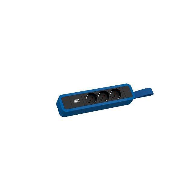 Bachmann Steckdosenleiste PRIMO 2 3xP40 Schlaufe 2 0m ITA RAL5010