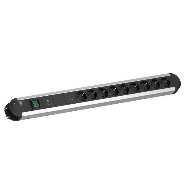 Bachmann Steckdosenleiste PRIMO 9xCEE7/3 1xGVS-Plus 1xSchalter