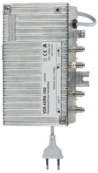 Kathrein Hausanschluss-Verstärker VOS 43/RA-1G2 Kathrein Hausanschluss-Verstärker VOS 43/RA-1G2