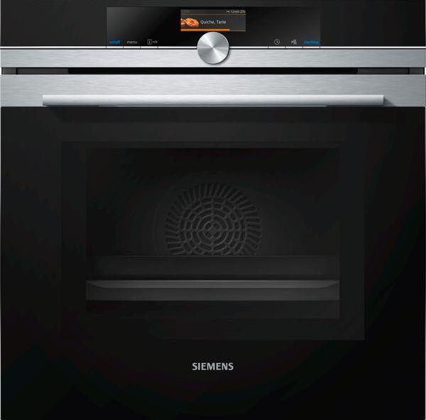 Siemens Einbau-Backofen mit Mikrowelle HM636GNS1 IQ700