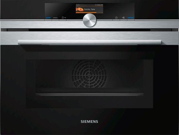 Siemens Kompaktbackofen CM636GNS1 mit Mikrowelle IQ700