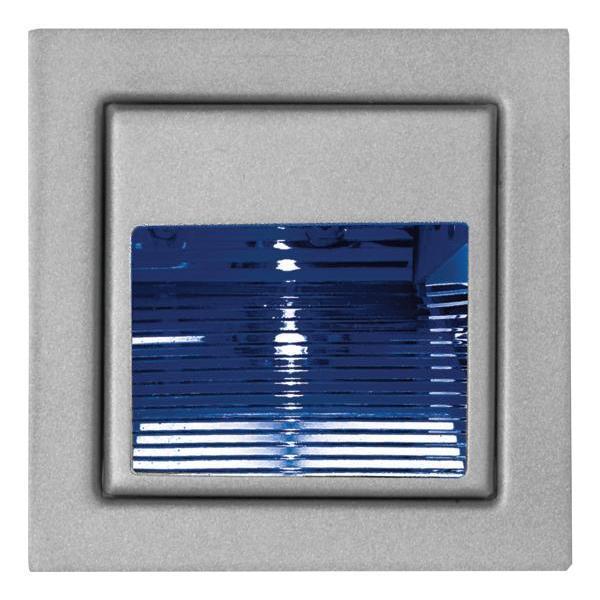 Brumberg 350mA 1,2W blau alu matt