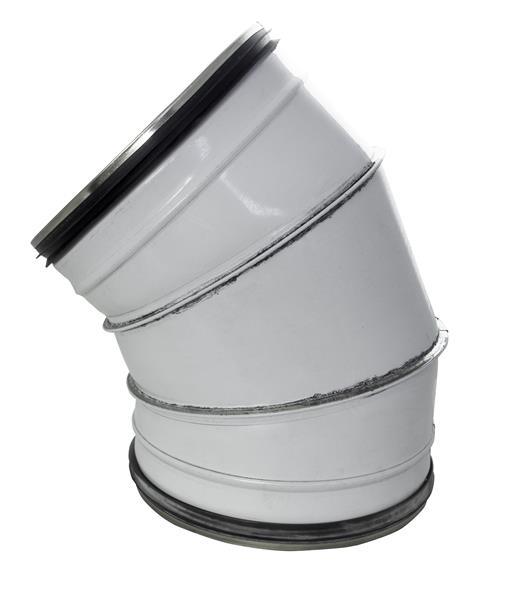 Swegon Krümmer zur gezielten Luftlenkung der Trockenluft von HDE370