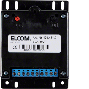 Elcom ELA-402 Türlautsprecher EB 1+n schwarz