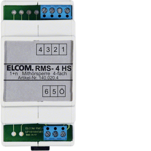Elcom RMS-4HS Mithörsperre 4 TLN REG 1+n