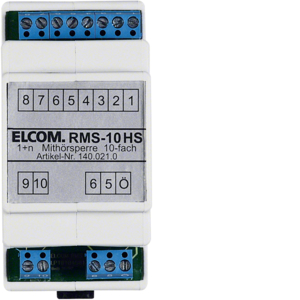 Elcom RMS-10HS Mithörsperre 10 TLN REG 1+n