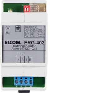 Elcom ERG-402 Etagenruf-Generator 4Ruftöne 1+n