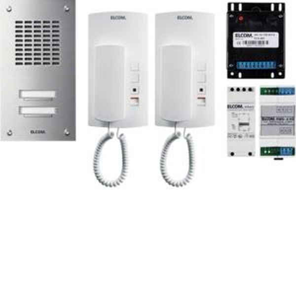 Elcom ASZ-2EM AudioSet 2TLN UP 1+n Edelst.ESTA