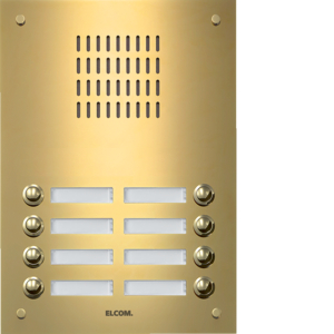Elcom TMG-8/2 Aus.-St. 8/2 UP PVD-messingESTA