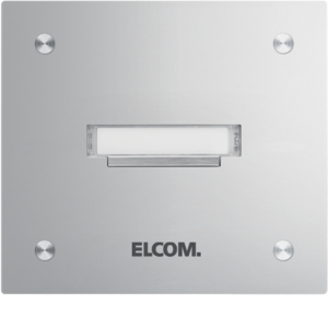 Elcom KVM-1/1 Klingelplatte 1/1 UP ESTA
