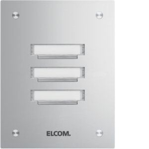 Elcom KVM-3/1 Klingelplatte 3/1 UP ESTA