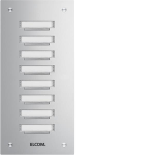 Elcom KVM-8/1 Klingelplatte 8/1 UP ESTA