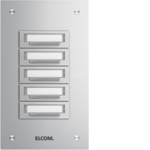 Elcom KUP-5/1 Klingelplatte 5/1 UP STABILA