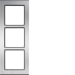 Elcom FMO-3/1EM Rahmen 3/1 AP Edelstahl matt MODESTA für Türsprachanlagen