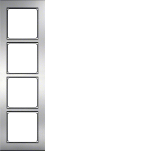 Elcom FMO-4/1EM Rahmen 4/1 AP Edelst. MODESTA