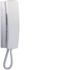 Elcom HT-Universal 2 Audio Innenstation mit Hörer Aufputz weiß 1+n Technik