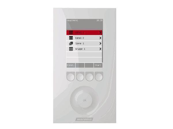 Warema Sonnenschutzsteuerung Wisotronic 4-Kanal AP weiß