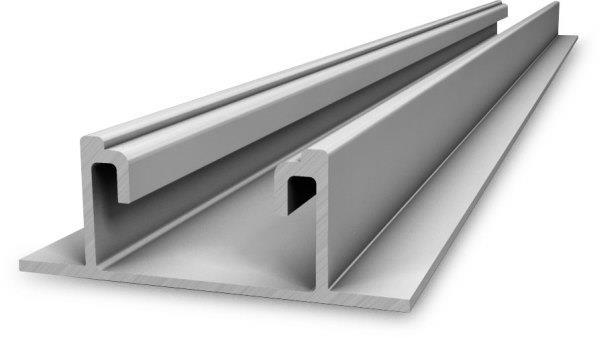 K2 Montageschiene BasicRail 22, 5,95 m