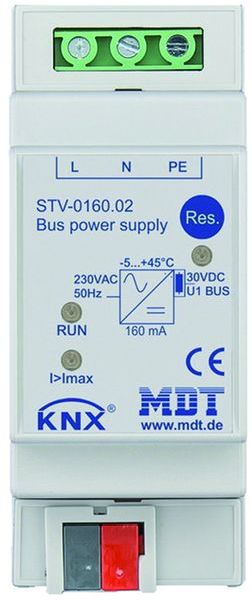 MDT KNX Busspannungsversorgung, 2TE REG, 160 mA