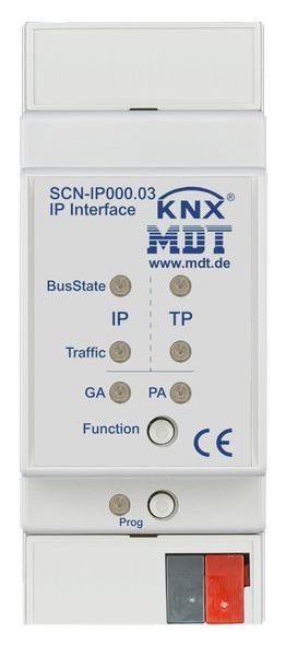 MDT KNX IP Interface mit IP Secure und Data Secure 2TE REG