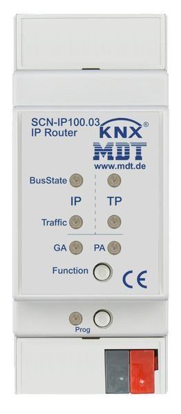 MDT KNX IP Router mit IP Secure und Data Secure, 2TE REG