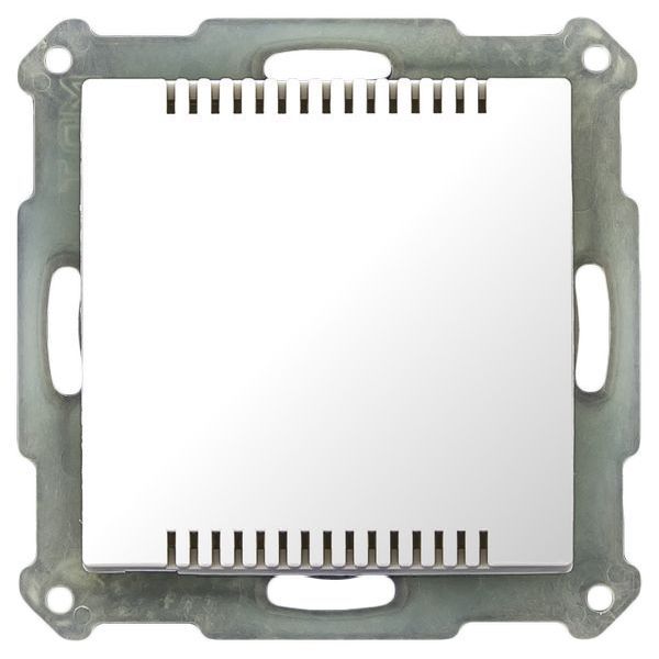 MDT KNX Raumtemperaturregler 55, Reinweiß glänzend