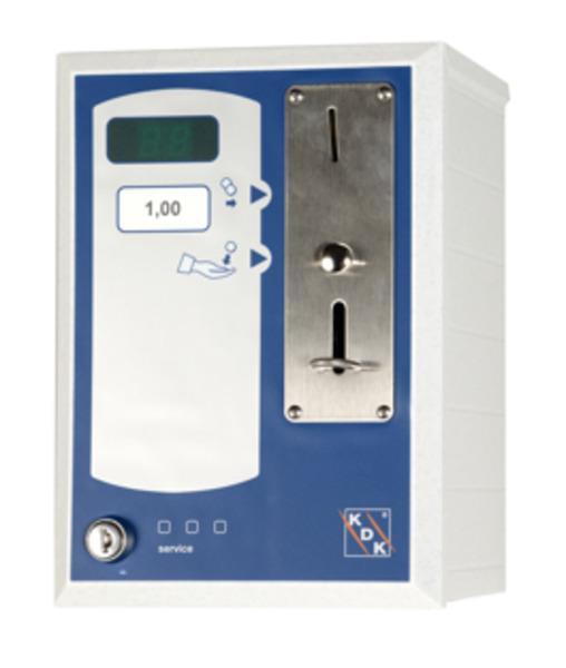 KDK-Münzzeitgeber, Wertmarkeneinwurf