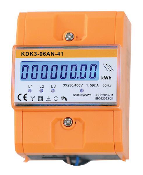 KDK COUNT3 4TE - 1,5/6A - ungeeicht - 4,2TE