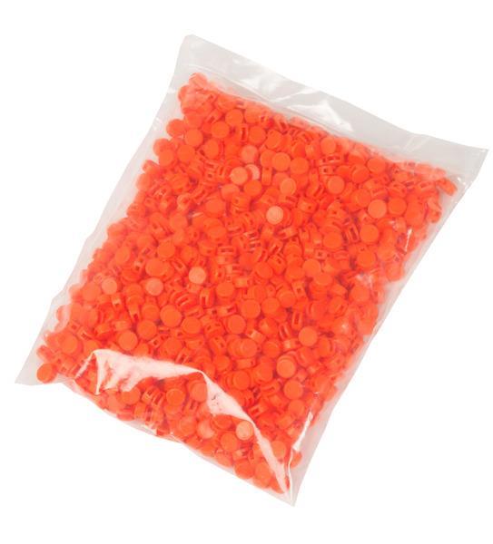 Plomben 10mm Durchmesser, Kunststoff