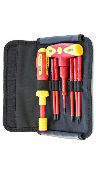 Werkzeugkoffer-Case ELK-08 mit Drehmoment Schraubendreher mit Quergriff