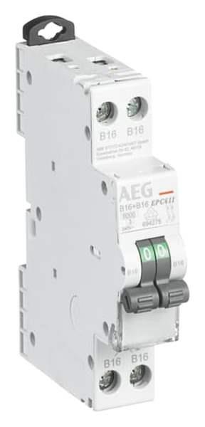 AEG Leitungsschutzschalter EPC611 6kA Unibis 1+1pol. 10A B 1TE B10A