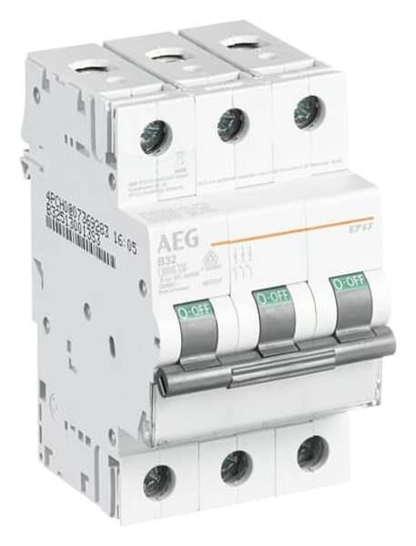 AEG Leitungsschutzschalter EP63 6kA 3pol. B16A