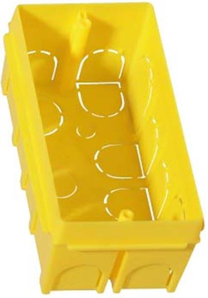 Kaiser Unterputz, Rechteckige Gerätedose, für italienische und amerikanische Ger