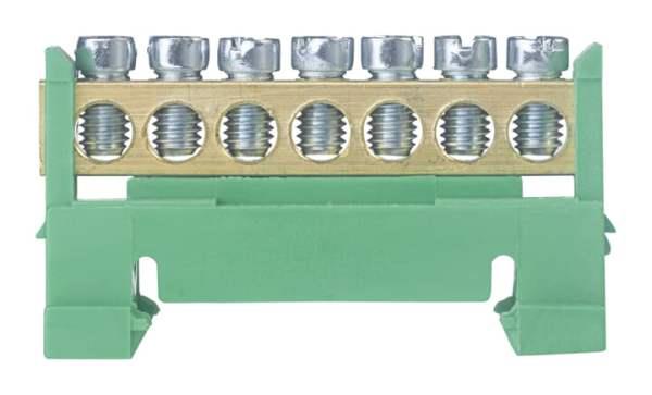 AEG Klemmenblock für Schutzleiter 7 Anschlüsse Alt-GE: 546300